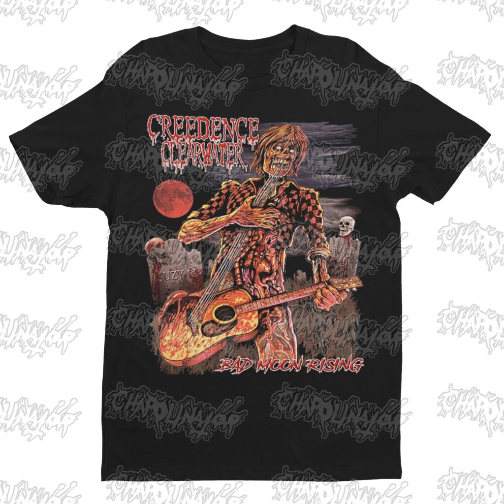 Camiseta Creedence Clearwater Revival Bad Moon Rising Arium Estampas